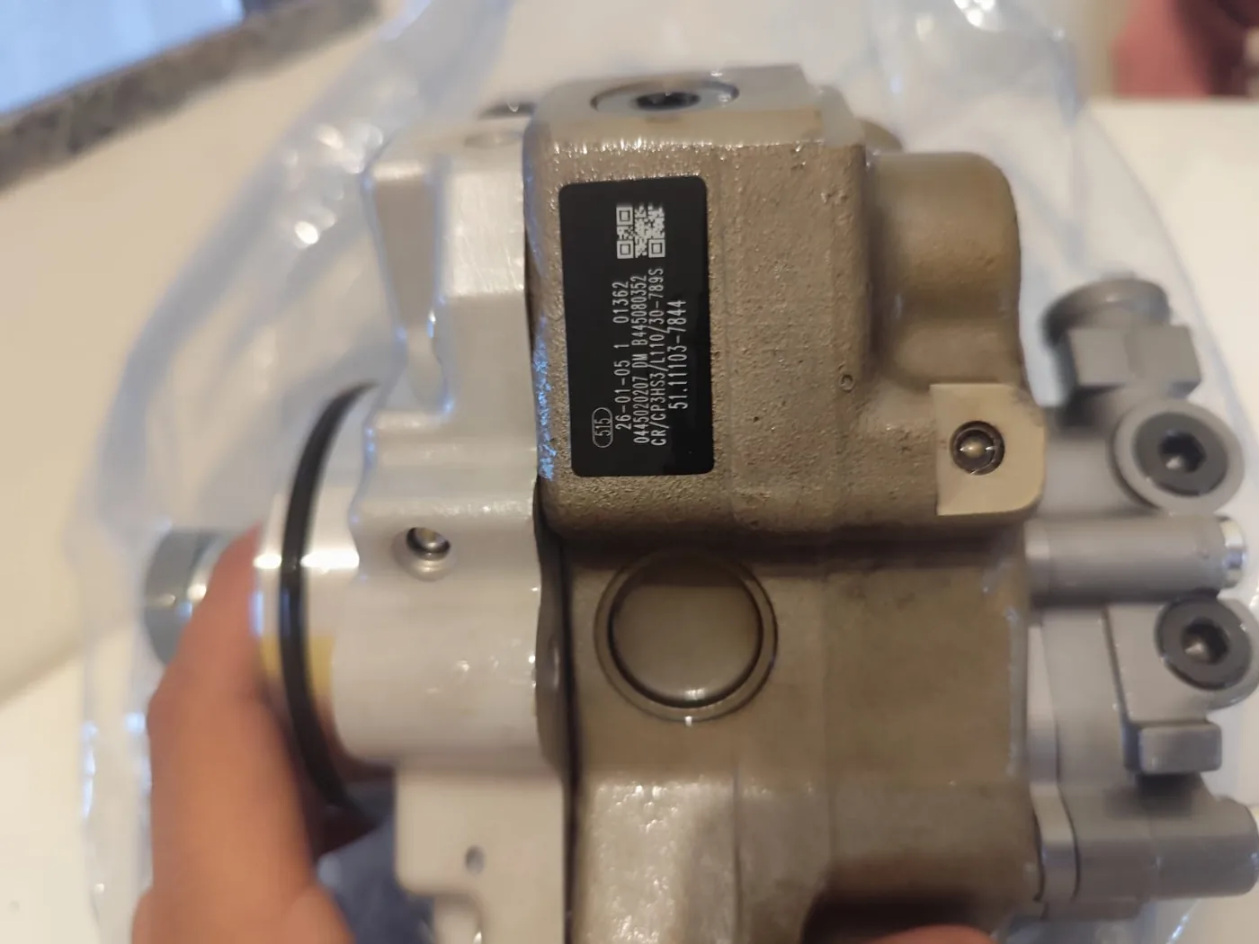 Bomba de Alta Pressao Common Rail Bosch CP3 0445020207 MAN 51.11103-7844 VW 07W130759A — imagem 7