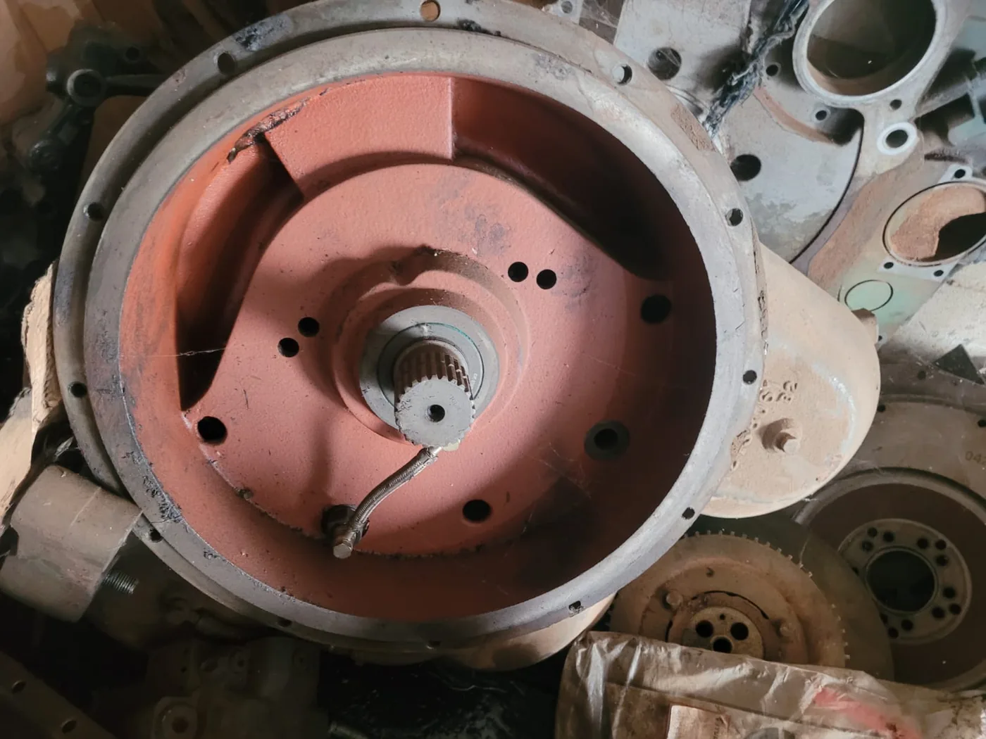 PTO (Power Take-Off) — Motoniveladora Volvo G930/G940 — imagem 2